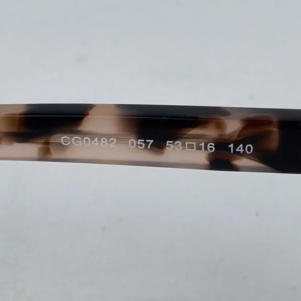 COVERGIRL CG 0482 Eyeglasses Frame Womens Brown Tie Dye‎ Cat Eye 53-16-140